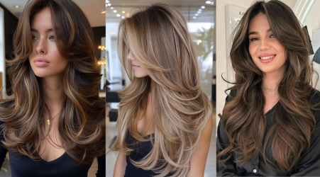 Curtain Bangs Are Back—And Babe, They Brought Drama