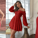 Red Lace Dress