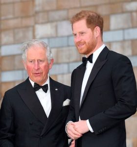 Prince Harry and King Charles