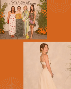 sarah catherine hook look at Saks Party