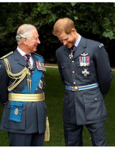 Prince Harry and King Charles