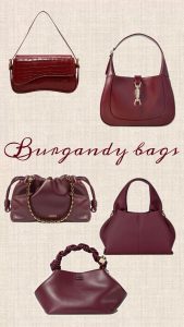 Burgundy Bag
