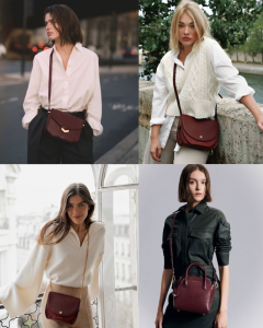Burgundy Bags