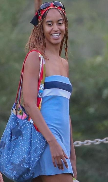 Malia Obama blowout Summer Hair