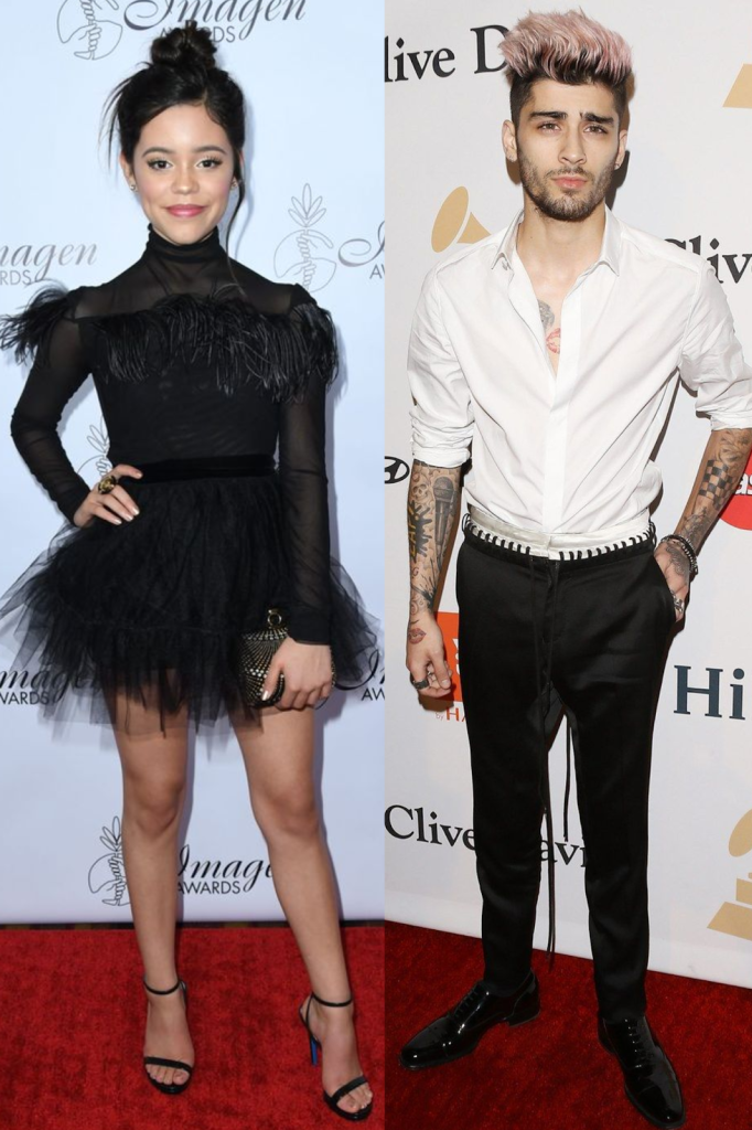 Jenna Ortega & Zayn Malik 
