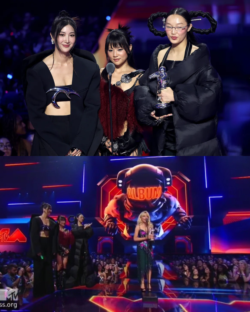 Huntrix Girls at VMAs 2025