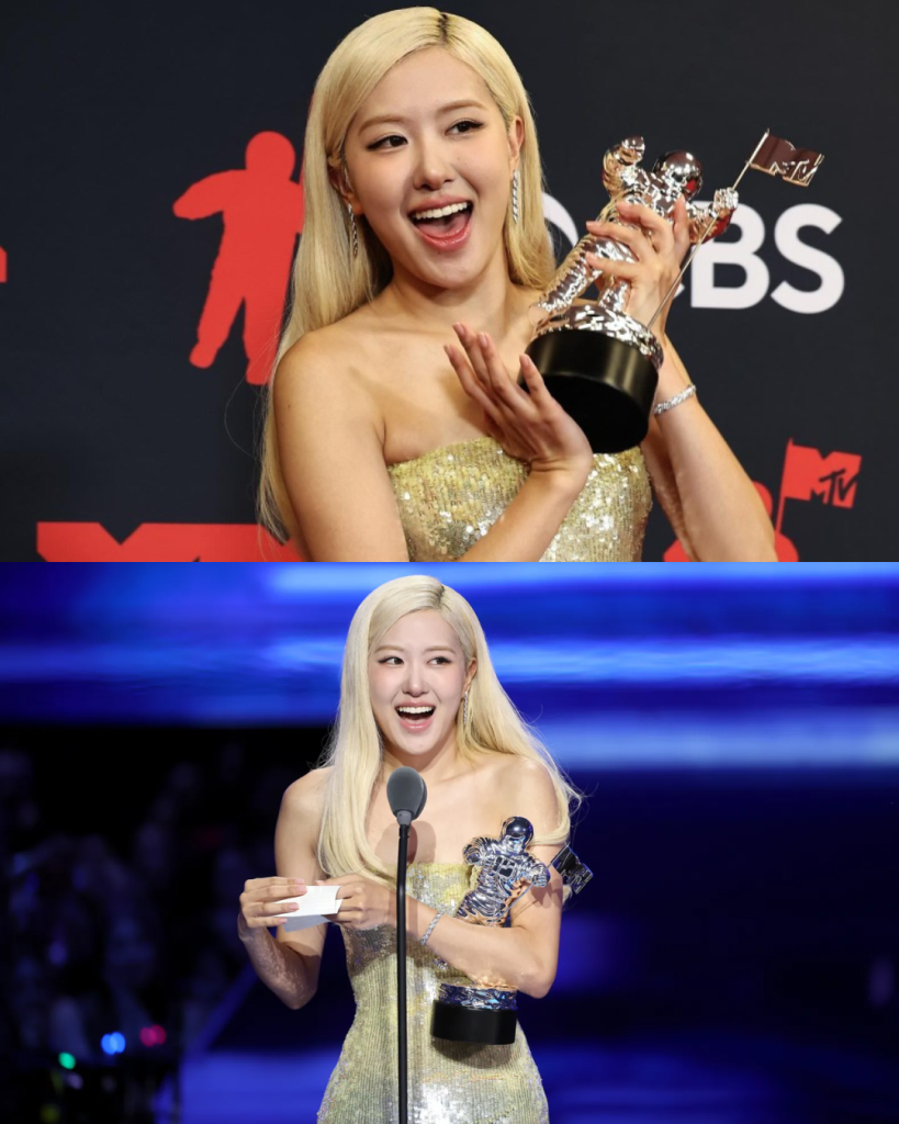 Rosé Shines's performance at VMAs 2025